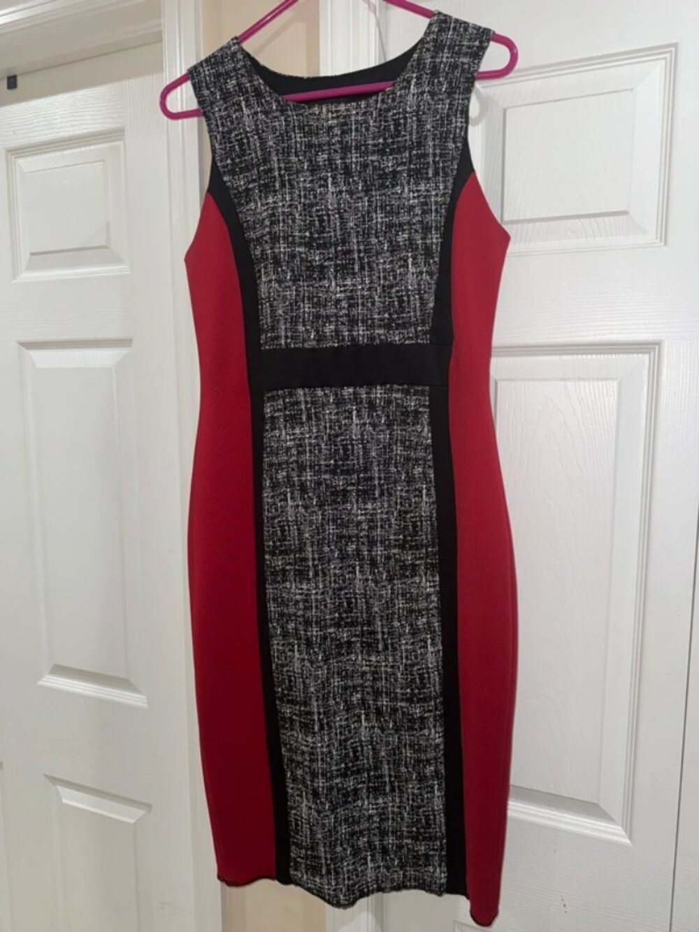 Enfocus Studio Colorblock Sheath Dress, Size 12